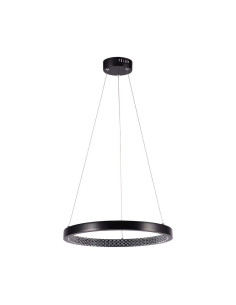 V-TAC 19W LED Висящ Осветител Акрил Кристал Черен 3000 - 10052 - Цена | LEDs4economy