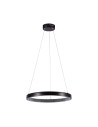 V-TAC 19W LED Висящ Осветител Акрил Кристал Черен 4000 - 10051