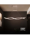 V-TAC LED Осветител 30W Висящ (120x100CM) 4000 Бяло Тяло - 10049 - 4