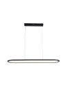 V-TAC 24W LED Висяща Лампа (80x100CM) 3000 Черно Тяло - 10046