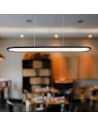V-TAC 24W LED Висяща Лампа (80x100CM) 3000 Черно Тяло - 10046 - 4