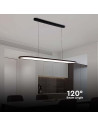 V-TAC 24W LED Висяща Лампа (80x100CM) 4000 Черно Тяло - 10045 - 5