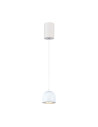 V-TAC 8.5W LED Висяща Лампа Φ100 Регулируемо Въже Touch On/Off Бяло Тяло 3000 - 7996