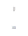 V-TAC 8.5W LED Висяща Лампа Φ100 Регулируемо Въже Touch On/Off Сиво Тяло 3000 - 7995