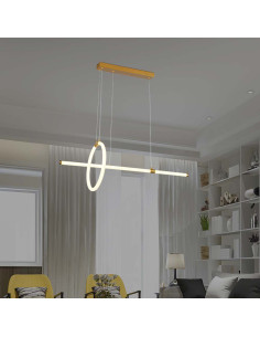 V-TAC 16W LED Висяща Декоративна Лампа 860x300 Златно Тяло 3000 - 8023 - Цена | LEDs4economy 2