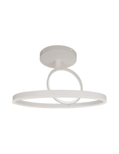 V-TAC LED Осветител 38W Плафон 500x200 3000 Бял Двоен Кръг - 14984 - Цена | LEDs4economy