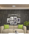 V-TAC LED Осветител 48W Висящ 800x1200 Димиращ Бял 4000К - 14987 - 4
