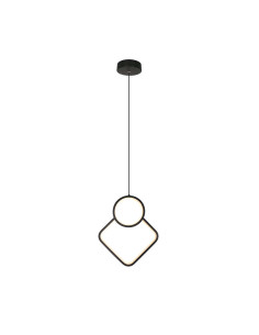 V-TAC LED Осветител 12W Висящ Геометрик 280 x 1800 Черен 4000К - 14999 - Цена | LEDs4economy