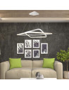 V-TAC LED Осветител 50W Висящ 600x600x1200 Димиращ Бял 4000К - 14989 - 4