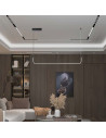 V-TAC LED Осветител 12W Висящ Черен 4000 - 6939 - 5