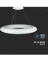 V-TAC 105W LED Висящ Пендел Бял 3000 - 40101 - 2