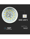 V-TAC 7W LED Пендел Акрил Златен Абажур 34x19 3000а Светлина - 3938 - 5