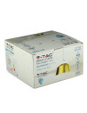 V-TAC 7W LED Пендел Акрил Златен Абажур 25x19 3000а Светлина - 3936 - 3