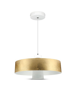 V-TAC 7W LED Пендел Акрил Златен Абажур 34x19 Неутрална Светлина - 3932 - Цена | LEDs4economy