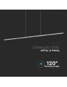 V-TAC 36W LED Пендел Хром 4000K - 3892 - 4
