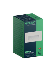 V-TAC 3W LED Осветител За Стъпала Бял Правоъгълен 3000K - 10378 - Цена | LEDs4economy 2