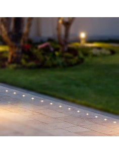 V-TAC 1W LED Осветител за Стъпала Черен Четирипосочен 6400К - 211472 - Цена | LEDs4economy 2