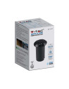 V-TAC 1W LED Осветител за Стъпала Черен Четирипосочен 6400К - 211472 - 4
