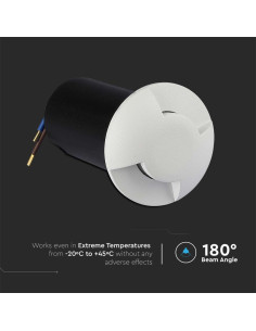 V-TAC 1W LED Осветител за Стъпала Бял Двупосочен 6400К - 211467 - Цена | LEDs4economy 2