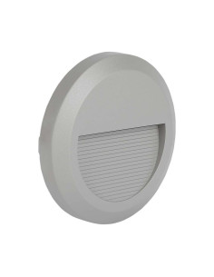 V-TAC 2W LED Осветление за Стъпала Сиво Тяло Кръг 3000К - 211319 - Цена | LEDs4economy