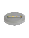 V-TAC 2W LED Осветление за Стъпала Сиво Тяло Кръг 3000К - 211319 - 3
