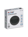 V-TAC 2W LED Осветление за Стъпала Черно Тяло Кръг 4000К - 211316 - 11