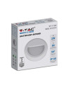 V-TAC 2W LED Осветление за Стъпала Бяло Тяло Кръг 4000К - 211314 - 8