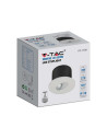 V-TAC 3W LED Луна за Стена Кръг 4000К - 7
