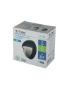 V-TAC 3W LED Осветление за Стъпала Сиво Тяло Кръг Топло Бяла Светлина - 1406 - 5