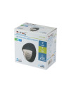V-TAC 3W LED Осветление за Стъпала Черно Тяло Кръг Неутрално Бяла Светлина - 1405 - 5