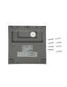 V-TAC 3W LED Осветление за Стъпала Сиво Тяло Квадрат Неутрално Бяла Светлина - 1401 - 2