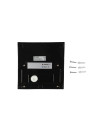 V-TAC 3W LED Осветление за Стъпала Черно Тяло Квадрат Неутрално Бяла Светлина - 1399 - 4