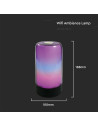 V-TAC 8W Амбиентна Лампа Smart RGB Съвместима с Amazon Alexa и Google Home - 405871 - 9