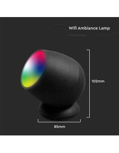 V-TAC 2.2W Амбиентна Лампа RGB + CCT Amazon Alexa и Google Home Съвместимост - 405851 - Цена | LEDs4economy 2
