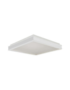V-TAC LED Осветител 24W Квадрат за Таван Бяла Рамка 4000 - 6993 - Цена | LEDs4economy