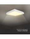 V-TAC LED Осветител 18W Квадрат за Таван Бяла Рамка 4000 - 6991 - 5