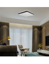 V-TAC LED Осветител 38W Плафон 4000 Квадрат Черна Рамка - 6914 - 6