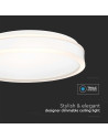 V-TAC LED Осветител 42W Плафон 4000 Кръг Бял - 6912 - 6