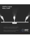 V-TAC 13.5 LED Тройна Спот Лампа 3000К Бяла - 218270 - 3