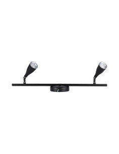 V-TAC 9W LED Двойна Спот Лампа 4000К Черна - 218269 - Цена | LEDs4economy