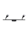 V-TAC 9W LED Двойна Спот Лампа 4000К Черна - 218269