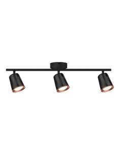 V-TAC 18W LED Тройна Спот Лампа 3000К Черна - 218259 - Цена | LEDs4economy