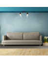 V-TAC 12W LED Двойна Спот Лампа 3000К Черна - 218255 - 5