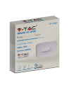 V-TAC 40W Пендел/Плафон Квадрат 3 Цветен D:460x460x95 Димиращ Бял - 213971 - 12