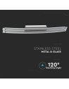 V-TAC 36W LED Стена/Таван Хром Двойно Стъкло 4000а Светлина - 3899 - 5