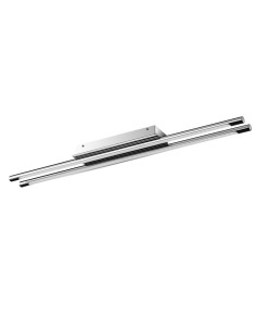V-TAC 36W LED Стенна/Таванна Лампа 4000 Двойна Хром - 3893 - Цена | LEDs4economy