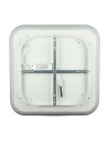 V-TAC 80W Двоен Пендел D:750x750x125 3000 Димиращ Бял - 3973 - 2