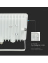V-TAC 20W LED Прожектор Бяло Тяло 6400K - 6742 - 2