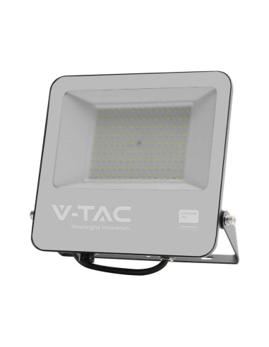 V-TAC 100W LED Прожектор SAMSUNG ЧИП SMD Черно Тяло 6400К - 8847