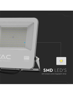 V-TAC 100W LED Прожектор SAMSUNG ЧИП SMD Черно Тяло 6400К - 8847 - Цена | LEDs4economy 2